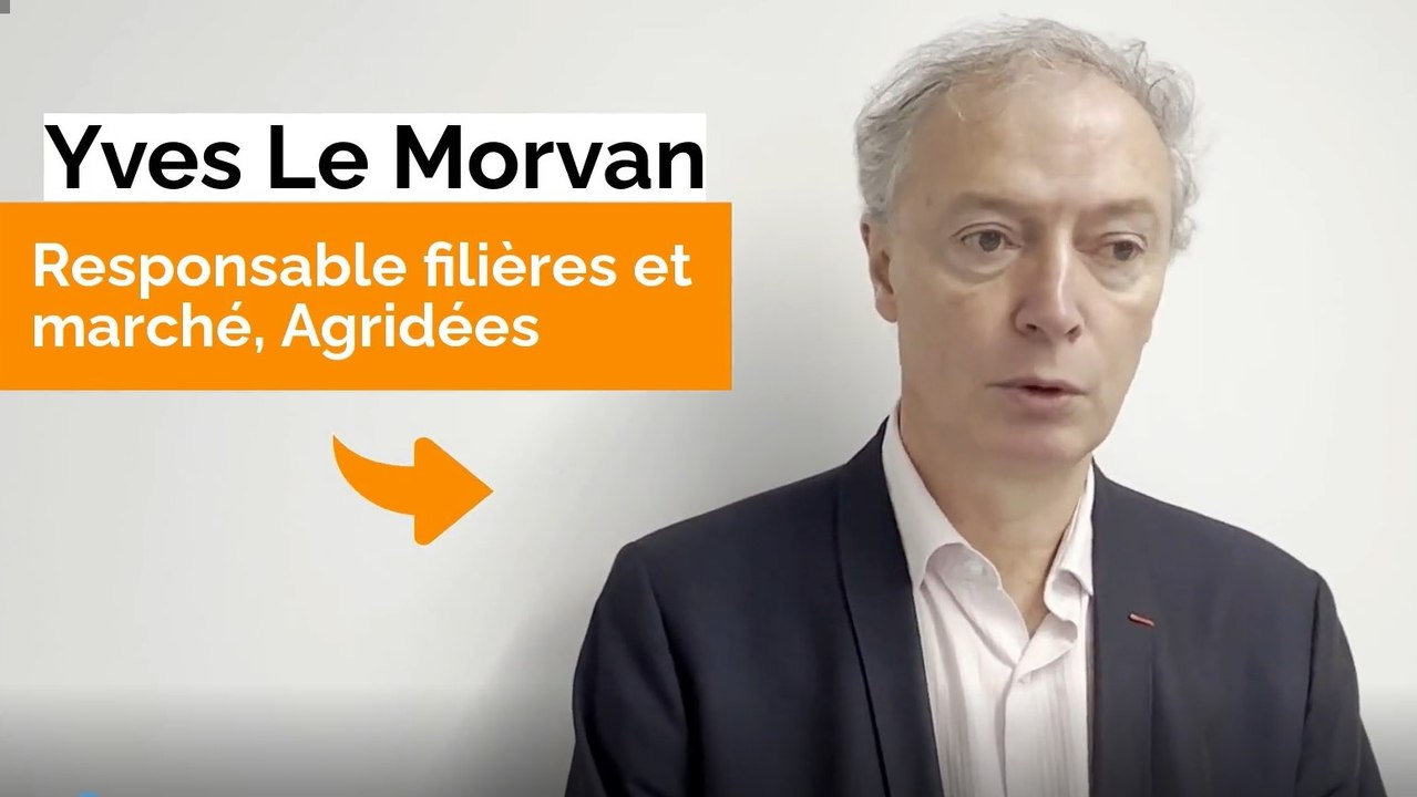 Yves Le Morvan, Agridées, détaille les grandes lignes de la note ...