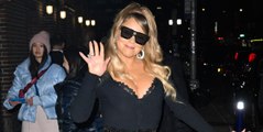 Mariah Carey's Version of an LBD Included a Plunging Neckline and Two Leg Slits