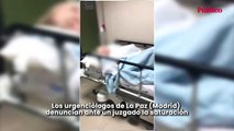 Los urgenciólogos de La Paz denuncian ante un juzgado la saturación del hospital tras una tarde con 100 pacientes y 50 camas