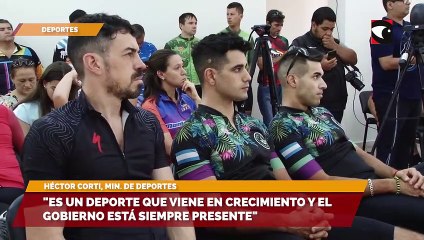 Es un deporte que viene en crecimiento y el gobierno está siempre presente