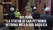 Bologna, la statua di San Petronio ritorna nella sua Basilica
