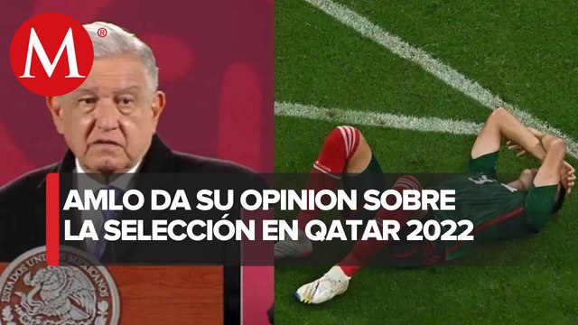 Jugaron muy bien, nos dieron momentos de alegría : AMLO tras salida del Tri del Mundial