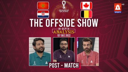 THE OFFSIDE SHOW | Canada vs Morocco | Pre-Match | 1st Dec | FIFA World Cup Qatar 2022™@ASportspk