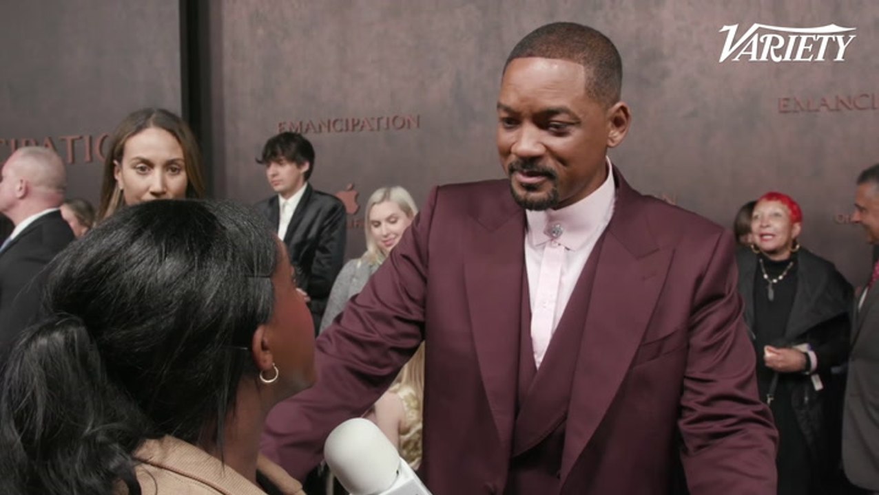 Will Smith Emancipation Red Carpet