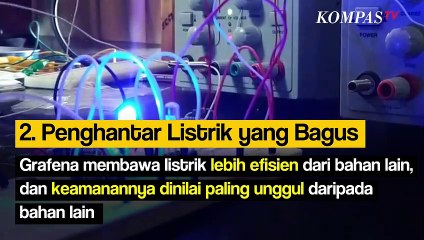 Mengenal Grafena, Material Paling Ringan tapi Lebih Kuat dari Baja