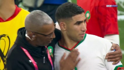 Coupe du Monde 2022 - Image forte : Hakimi en larmes après la qualif' !