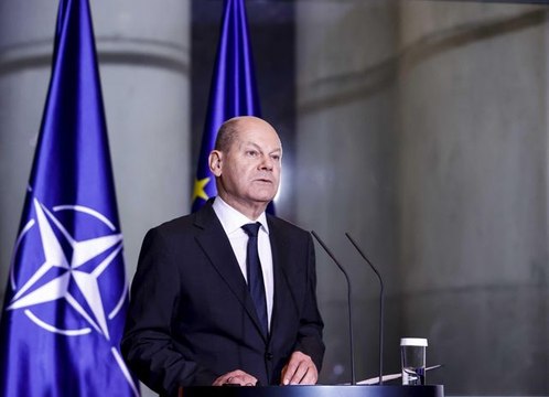 NATO Genel Sekreteri Stoltenberg ile Almanya Başbakanı Scholz ortak basın toplantısı düzenledi