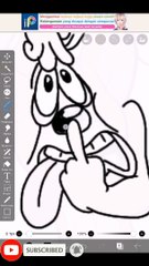 how to draw tom and jerry using huawei mediapad 10
