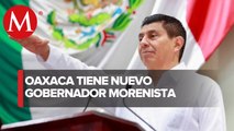 Salomón Jara rinde protesta como gobernador de Oaxaca