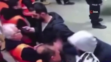 Olaylı İzmir derbisinde işaret fişeğini stada sokan zanlının görüntüsü ortaya çıktı