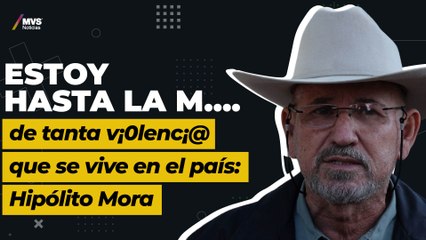 Hipólito Mora sufrió un @taqu3 @rmad0 en Michoacán