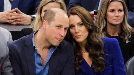 William and Kate appear courtside at Boston Celtics game amid palace racism row