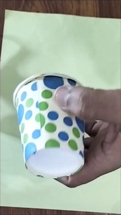 amazing hack disposable glass.