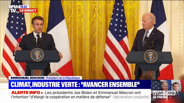 Joe Biden sur les subventions à l'industrie: Nous allons créer des emplois aux États-Unis mais pas aux dépens de l'Europe