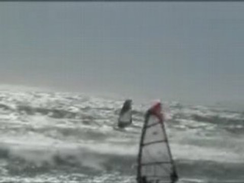 windsurfing Capetown wipeouts