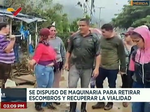 Más de 20 Viviendas afectadas por inundaciones debido a fuertes lluvias en el estado Mérida