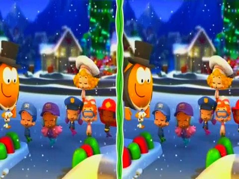 Bubble Guppies Winter Holidays Spot the Difference Game w_ Nonny! - Bubble Guppies