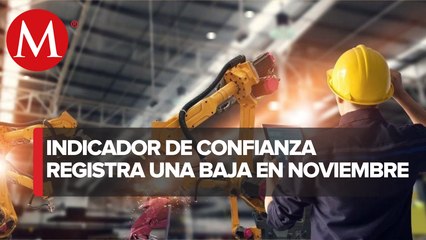 Confianza empresarial en México cae en noviembre