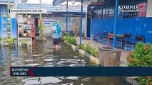 Sepekan Banjir Rob Masih Genangi Kawasan Permukiman Hingga Sekolah di Banjarmasin