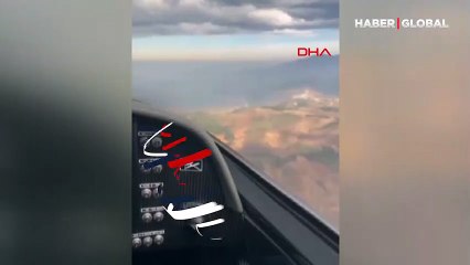 Bursa'da uçak kazası! Son görüntüsü ortaya çıktı