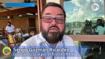 Hacemos el 'esfuerzo' en materia de seguridad: Sergio Guzmán
