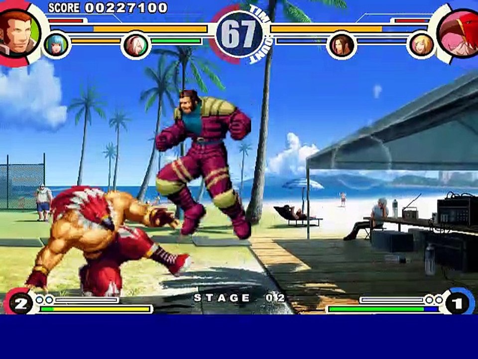 The King of Fighters XI online multiplayer - ps2