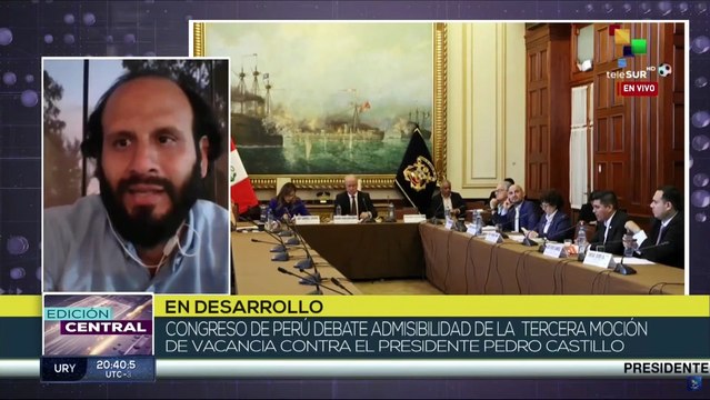 Presidente de Perú Pedro Castillo se encuentra en riesgo inminente de ser destituido en el Congreso