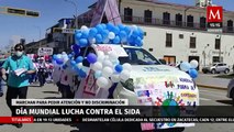 En Sinaloa, realizan marcha con motivo del Día Mundial de la Lucha contra el Sida