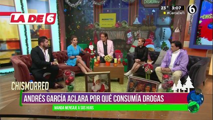 Andrés García revela por qué consumía drogas
