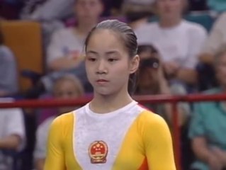 Download Video: Qiao Ya - BB EF - 1994 World Gymnastics Championships