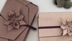 DIY Gift Wrapping - Wraping Gift Box With Origami Flower