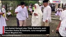 Titiek Soeharto Hadiri Reuni 212 di Masjid At-Tin TMII