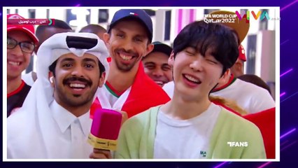 Heboh Suporter Korsel Fasih Bahasa Arab