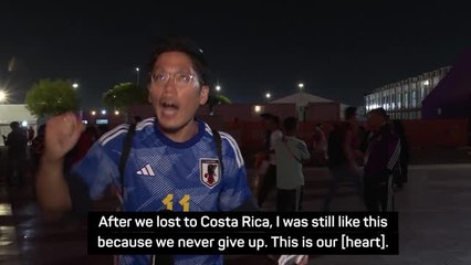 Japan fans daring to dream after shock topping of Group E