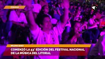 Comenzó la 53° edición del Festival Nacional de la Música del Litoral