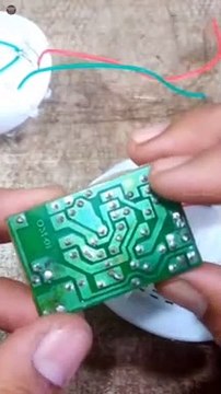 kharab bulb se banaen rechargeable Disco LED light part 2 | rotating disco light | shorts