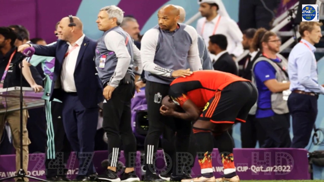 Romelu Lukaku PUNCHES the Dugout and Storms Down the Tunnel in Tears after he Missed Three Sitters
