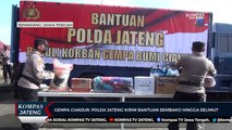 Gempa Cianjur, Polda Jateng Kirim Bantuan Sembako Hingga Selimut