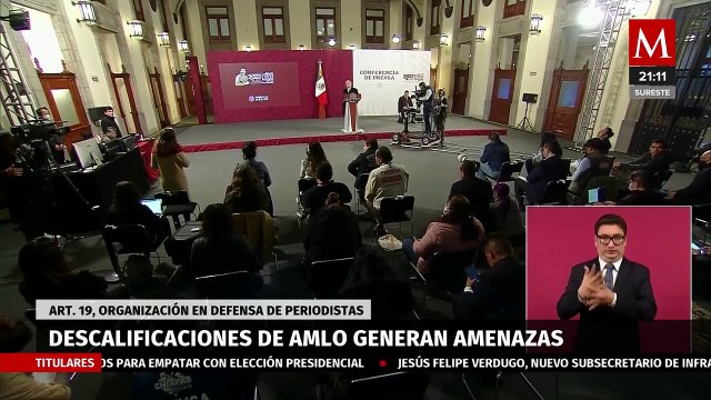 Descalificaciones de AMLO generan amenazas de muerte, asegura la organización ‘Artículo 19’