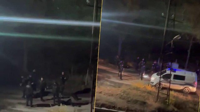 Emniyet binasına girmeye çalıştı, havaya ateş açıldı