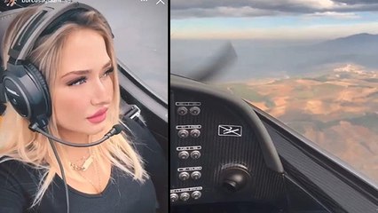 Uçak kazası öncesi son görüntüler ortaya çıktı