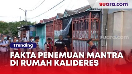 Fakta-fakta Penemuan Mantra di Rumah Keluarga Kalideres, Kuatkan Dugaan Pengikut Ritual Tertentu?