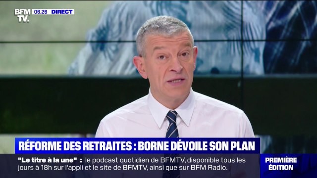 Retraites: Elisabeth Borne confirme la volonté du gouvernement de reporter l'âge de départ à 65 ans en 2031