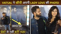 It's so romantic!! Vatsal Sheth, Ishita Dutta's husband, takes her photo and stares at her nonstop