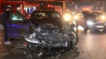 TEM'de 2 zincirleme kaza: Araçlar birbirine girdi