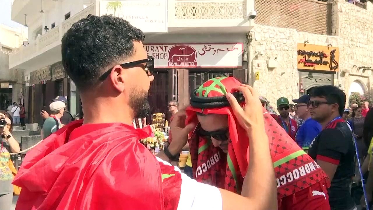 شاهد: جماهير المونديال من المشجعين يجتمعون في م...
