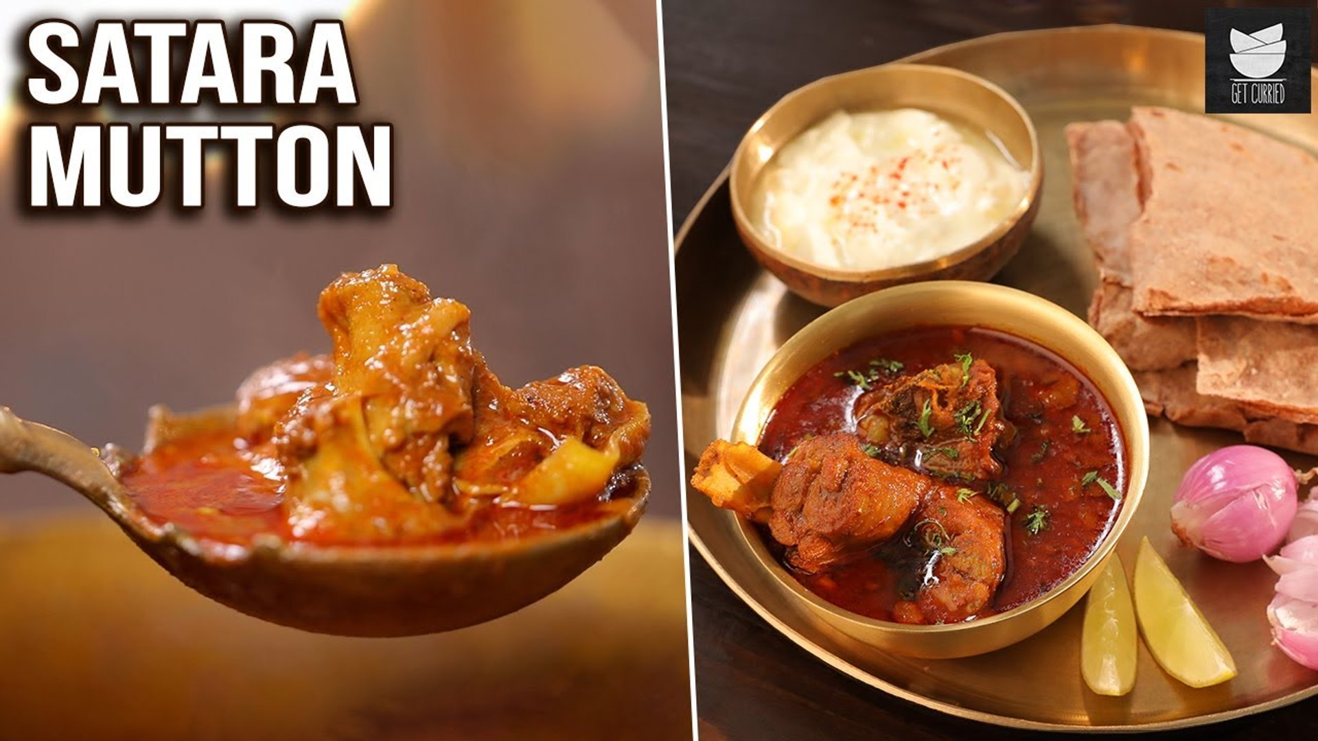 ⁣Satara Mutton | Spicy Mutton Recipe | Mutton Curry | Indian Food | Mutton Curry Recipe | Get Curried