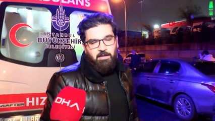 TEM bağlantı yolunda 2 zincirleme kaza: 2 yaralı