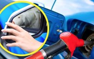 Pourquoi faut-il toucher votre rétroviseur avant de faire le plein