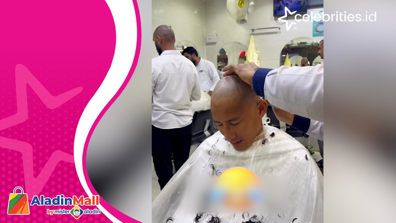 Sandiaga Uno Cukur Gundul Gak Ada Lagi Rambut Putih yang Mukanya Berkerut